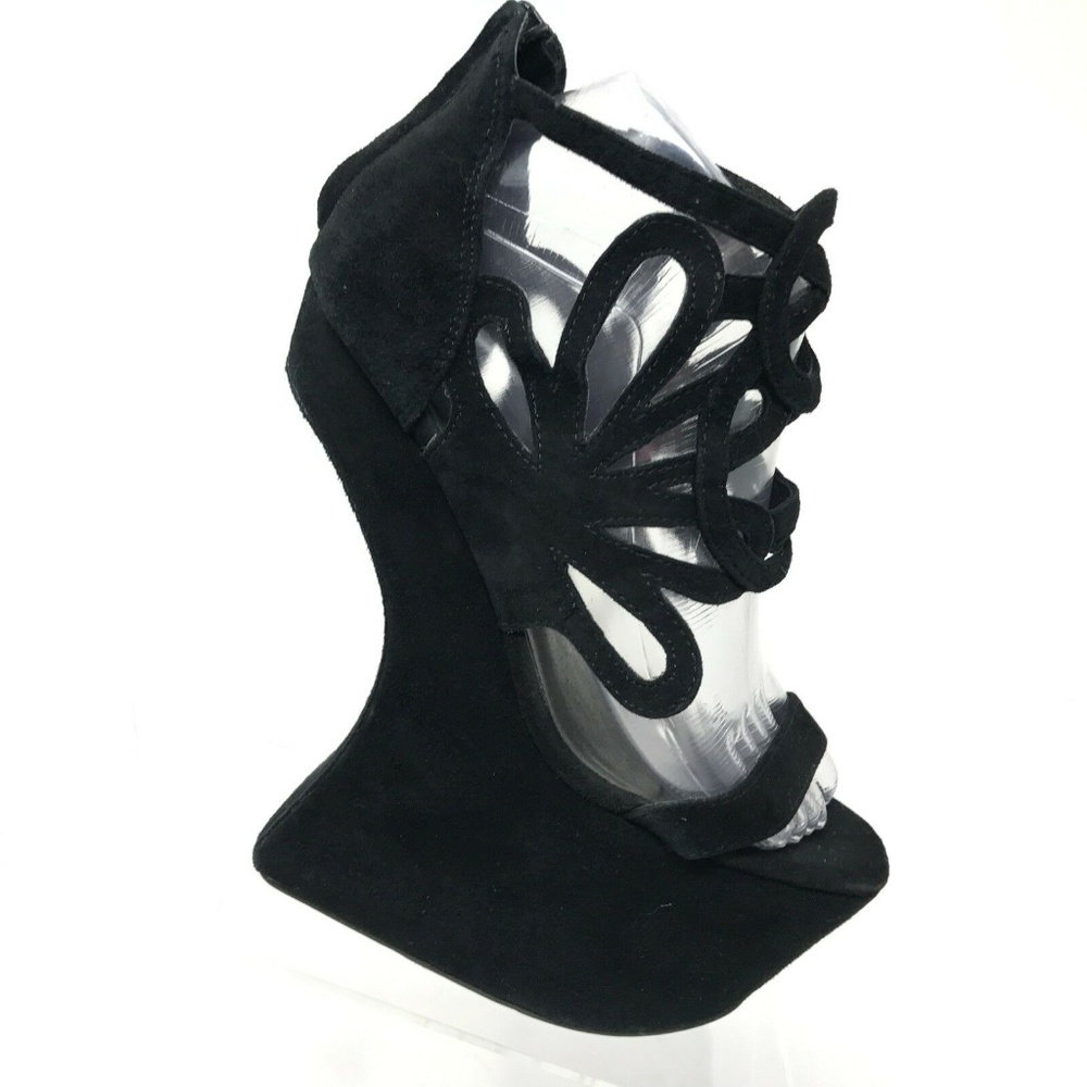 Jeffrey Campbell Corleone Heelless Wedge Sz 7.5 M